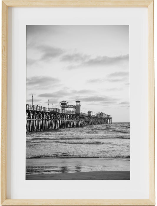 Oceanside Pier 2020 B&W