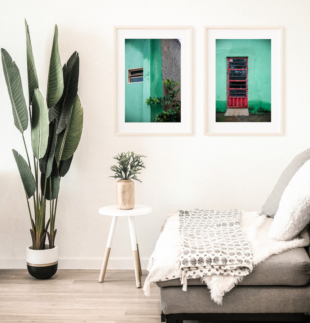 Teal Wall