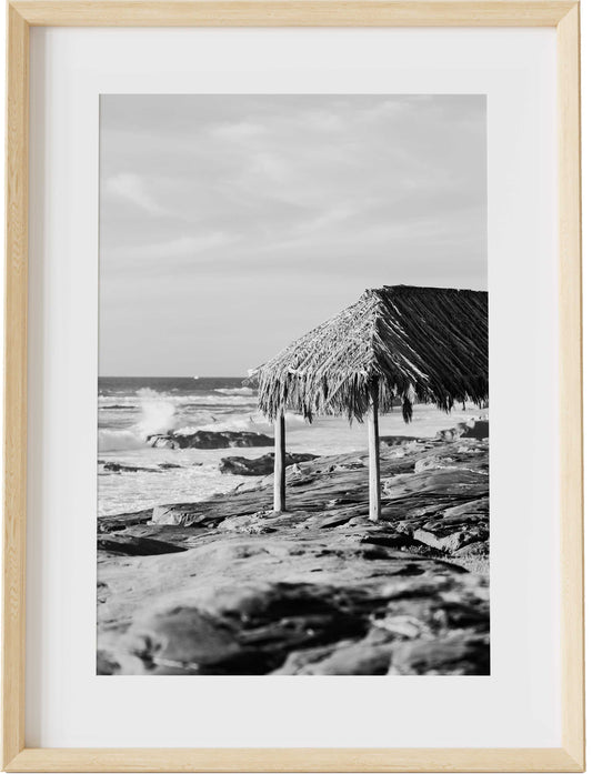 Windansea Hut B&W